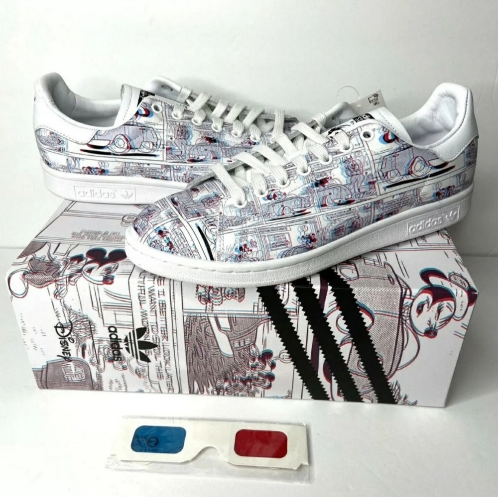Adidas mickey mouse 3D shoes